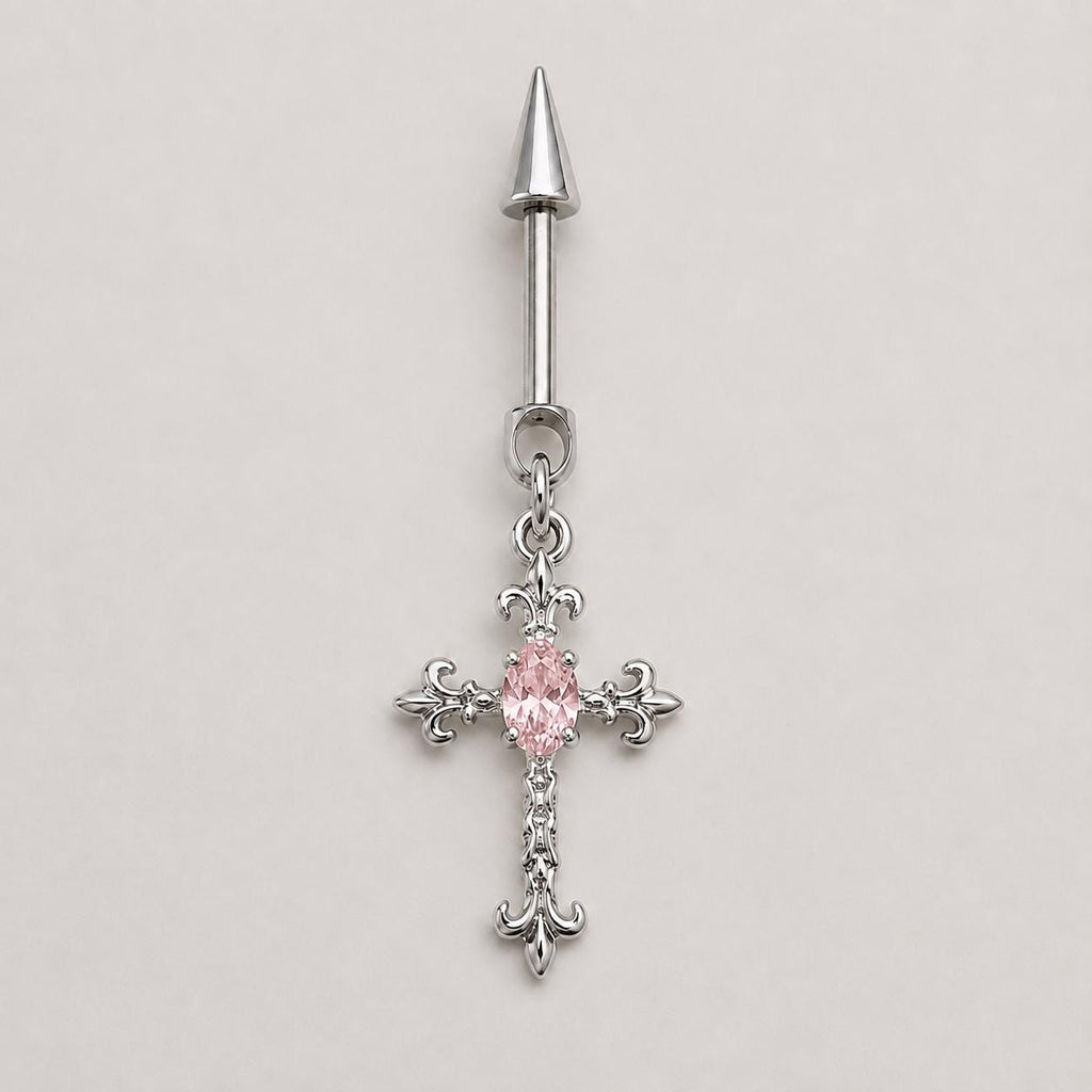 ETSY 4569337374 | IMAGE 8 | Gothic CZ Cross Dangle