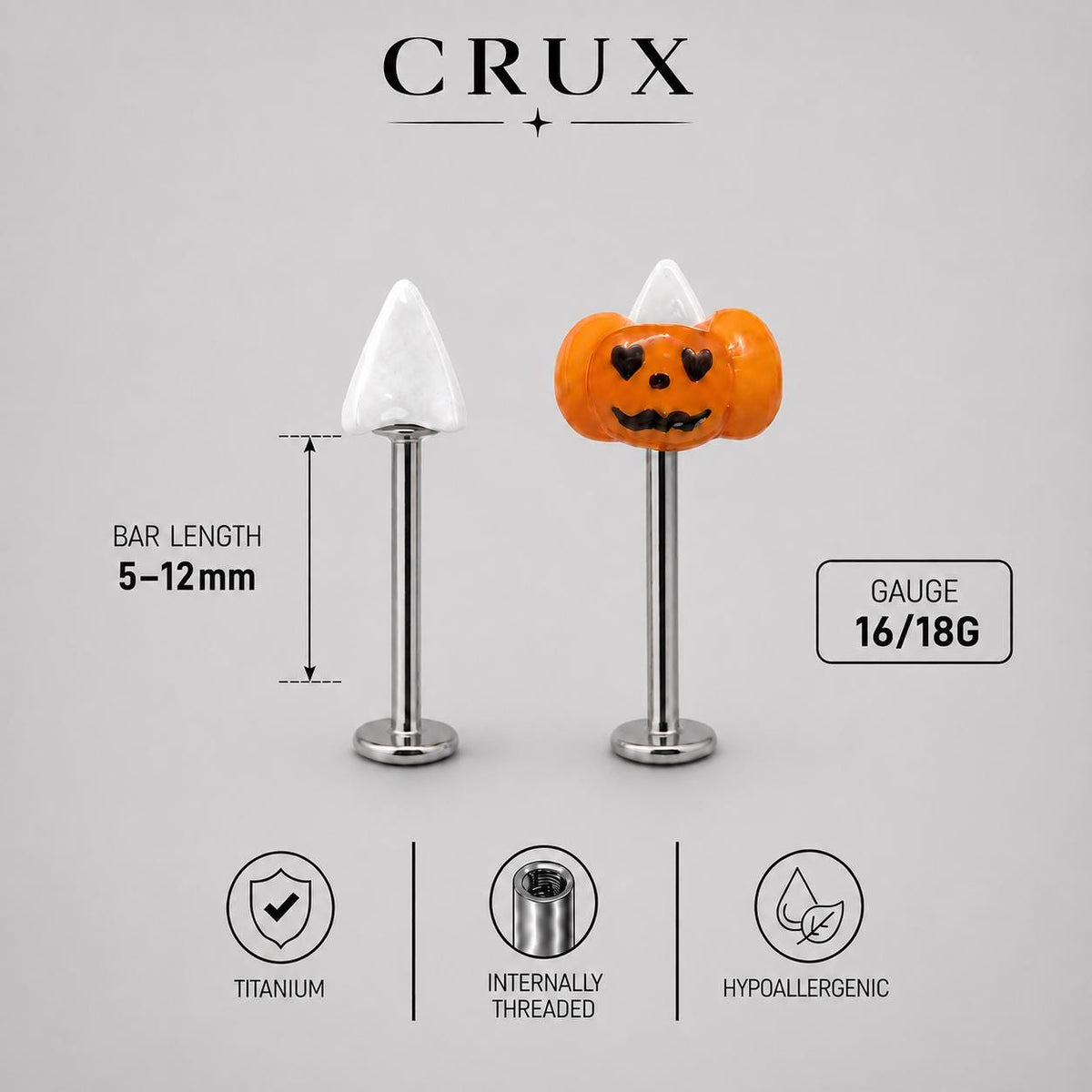 Halloween Pumpkin & Spike Set detail 6