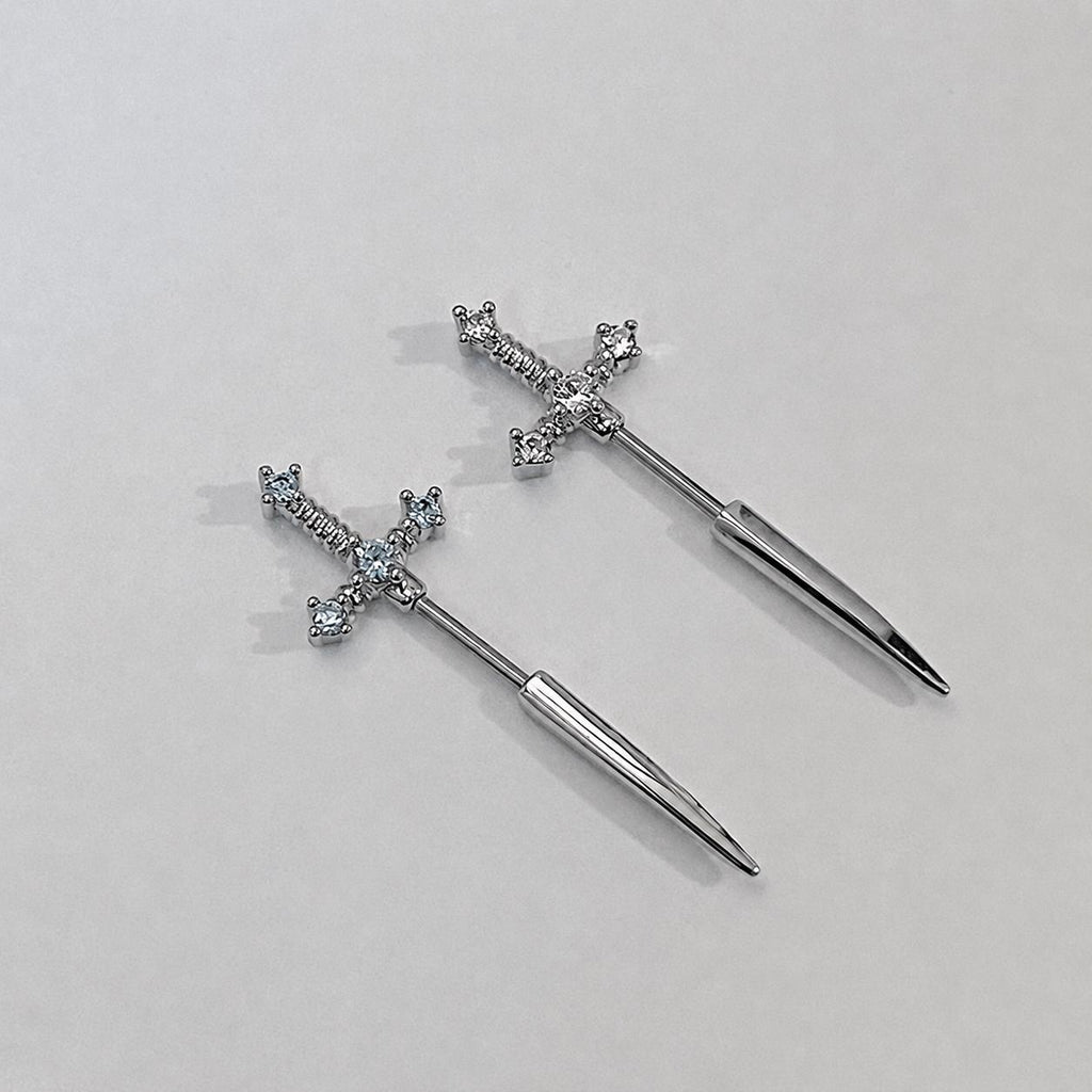 ETSY 4569360828 | IMAGE 5 | Crystal Sword Barbell