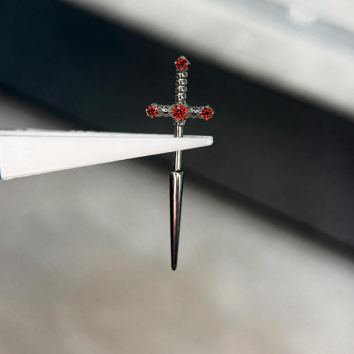 ETSY 4569360828 | IMAGE 6 | Crystal Sword Barbell