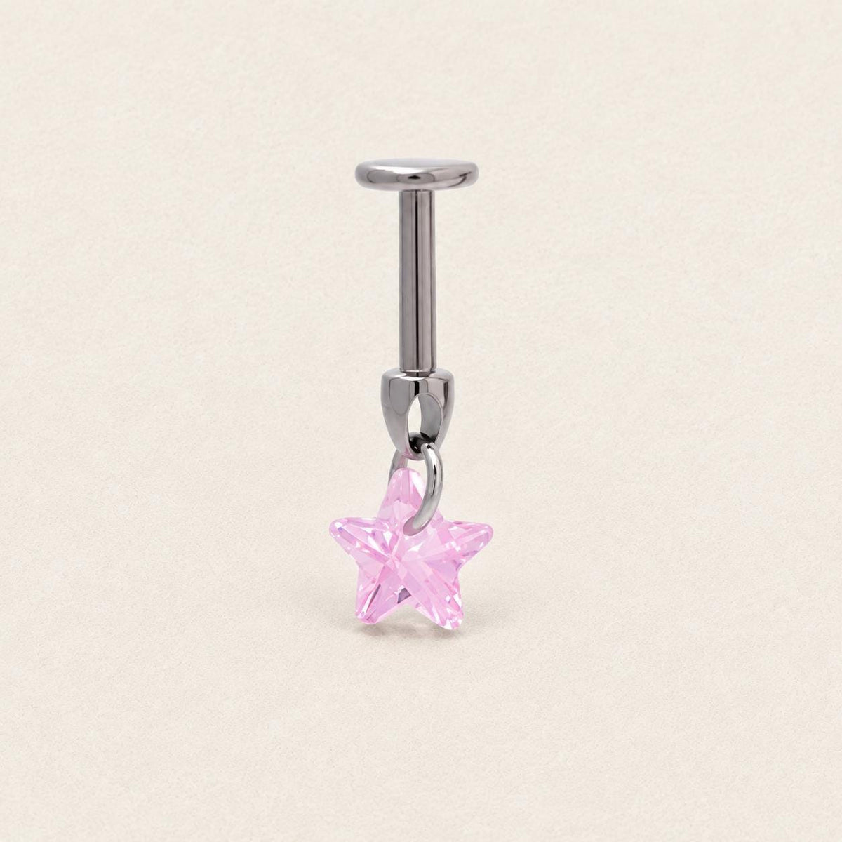 Crystal Dangle Stud Star｜Rose Dream detail 8