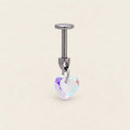 Crystal Dangle Stud Heart｜Aurora Kiss detail 11