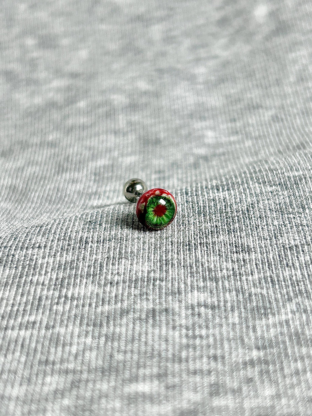 Cthulhu Eye - Bloody Mary Twin Gaze | Tongue/Ear/Lip Barbell