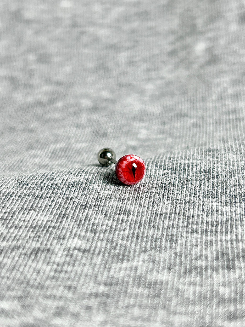 Cthulhu Eye - Bloody Mary Twin Gaze | Tongue/Ear/Lip Barbell
