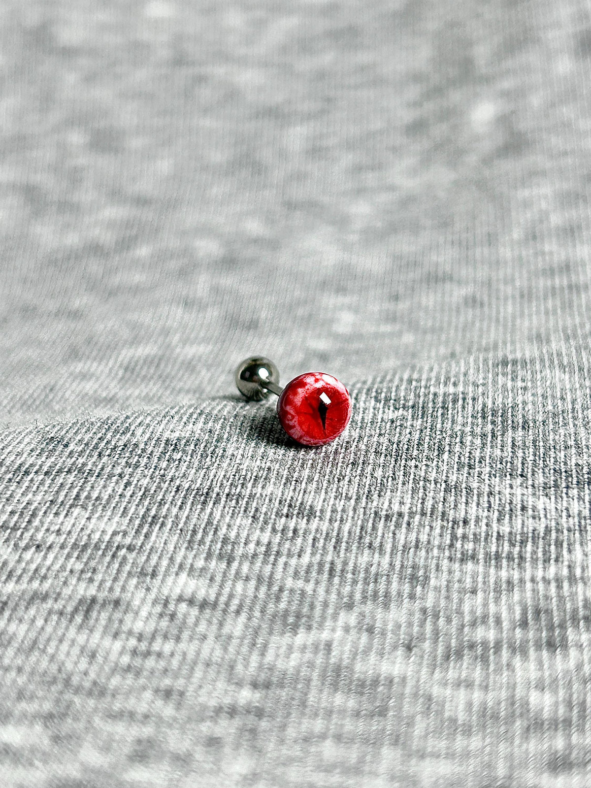 Cthulhu Eye - Bloody Mary Twin Gaze | Tongue/Ear/Lip Barbell