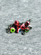 Cthulhu Eye - Bloody Mary Twin Gaze | Tongue/Ear/Lip Barbell