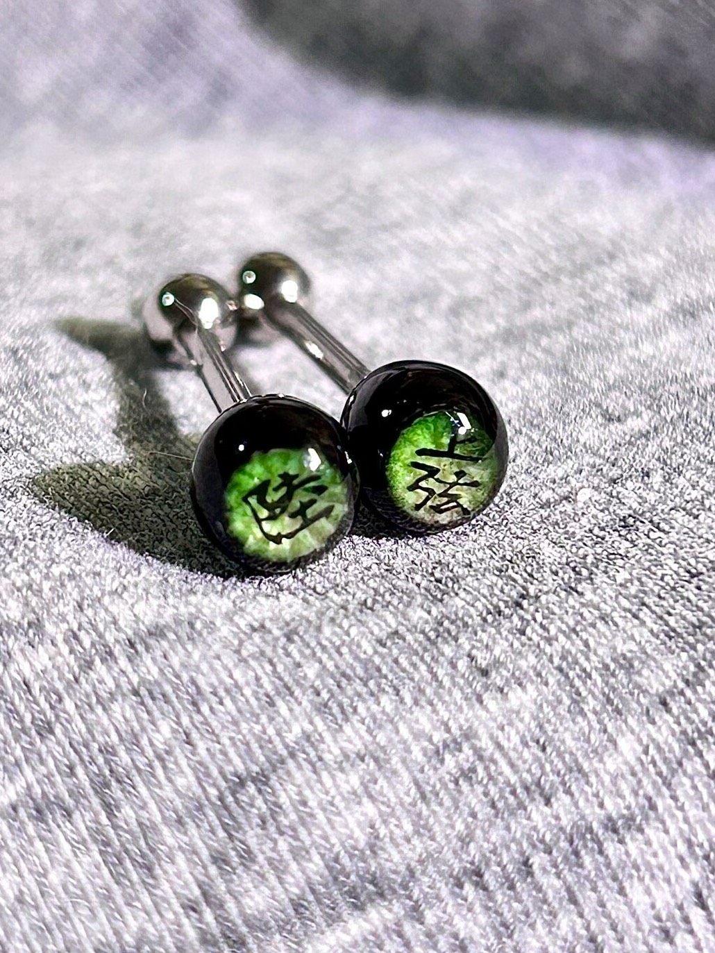 Cthulhu Eye - Upper Rank Six Kaigaku | Ear/Tongue Titanium Studs