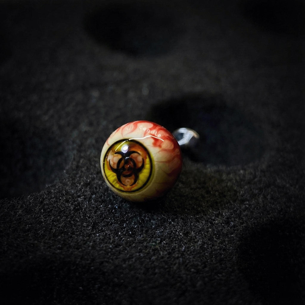 Cthulhu Eye - Toxic Protocol | Ear/Tongue/Lip Titanium Studs