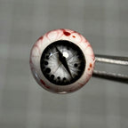 Cthulhu Eye - Dragon Slit Iris | Ear/Tongue/Lip Titanium Studs