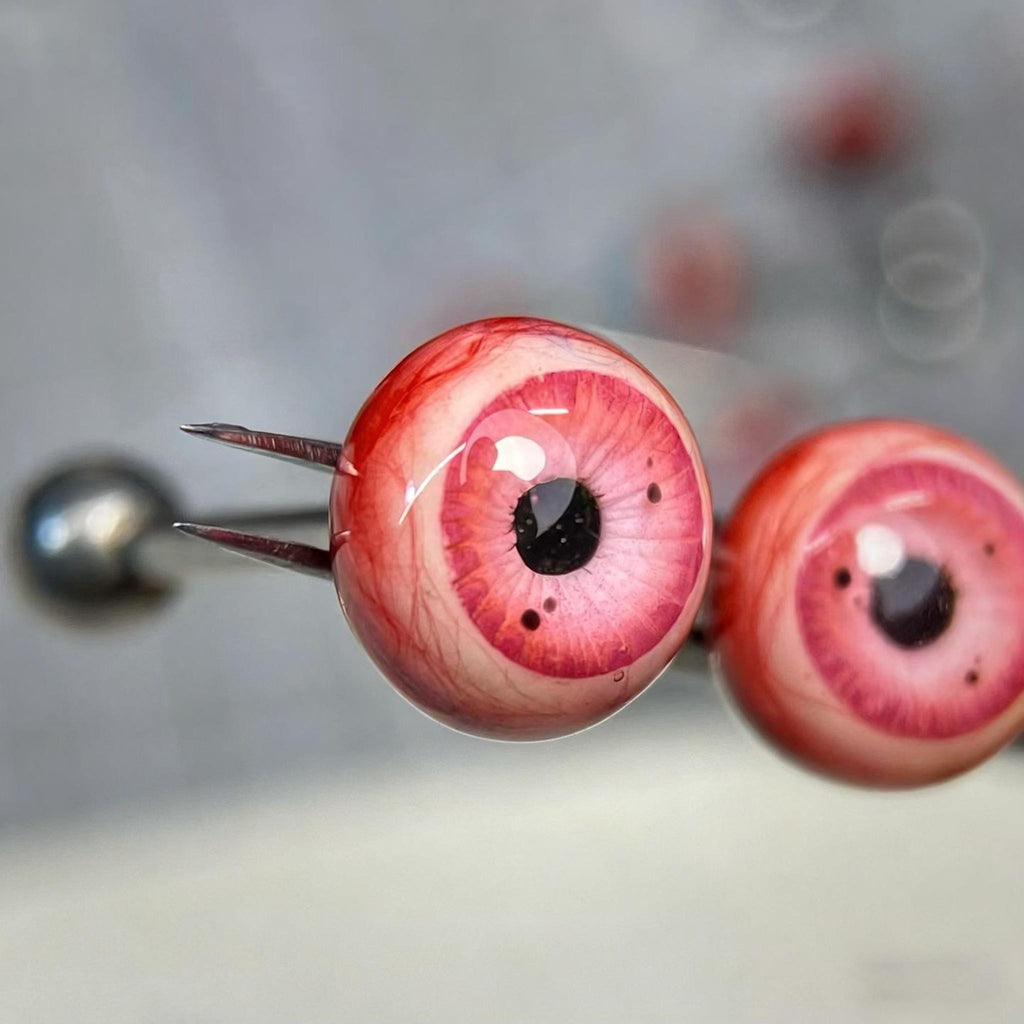 Cthulhu Eye - Realistic Lifelike Eyeball | Ear/Tongue/Lip Studs