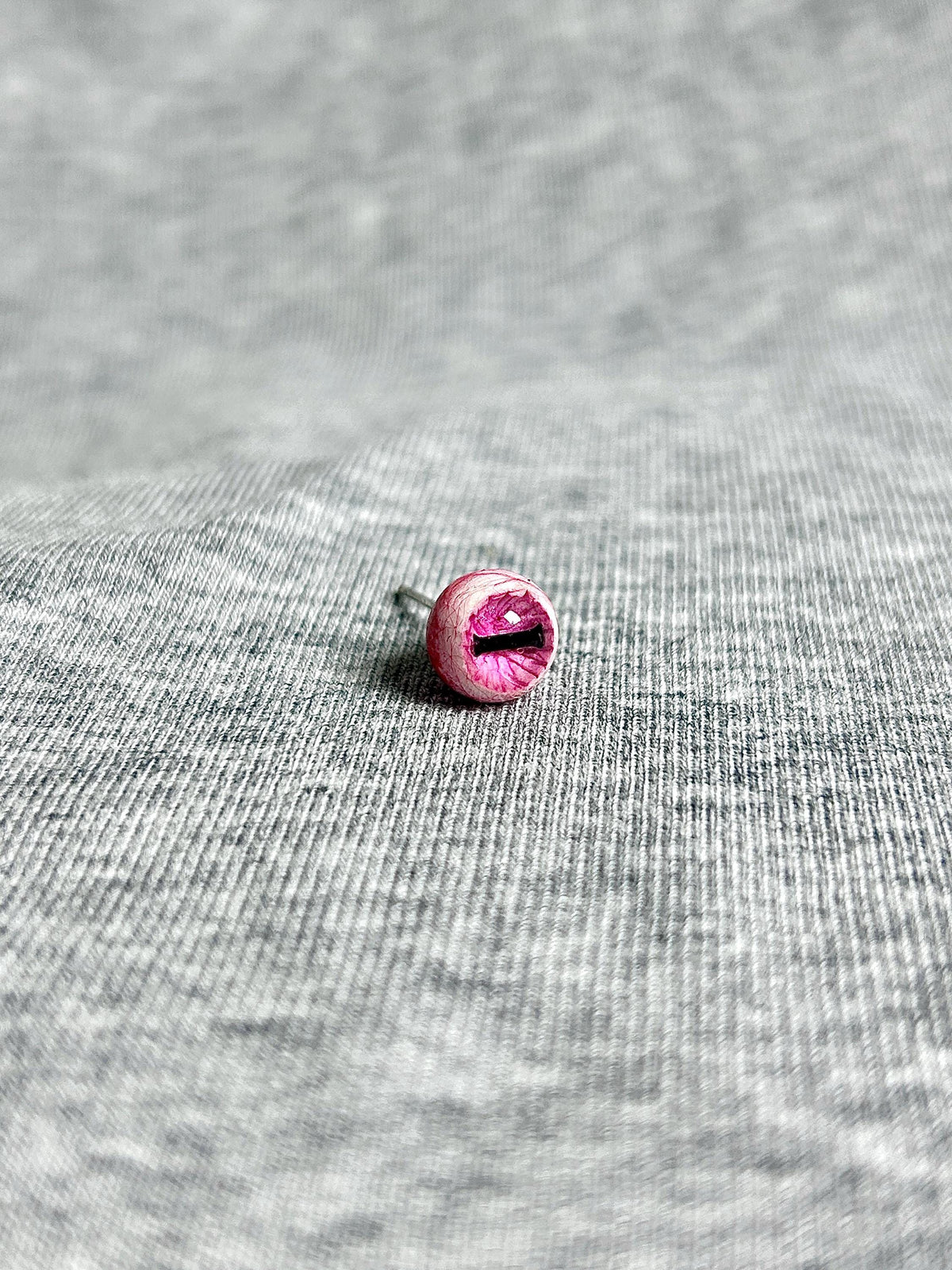 Cthulhu Eye - Lateral Slit Gaze | Ear/Tongue/Lip Titanium Studs