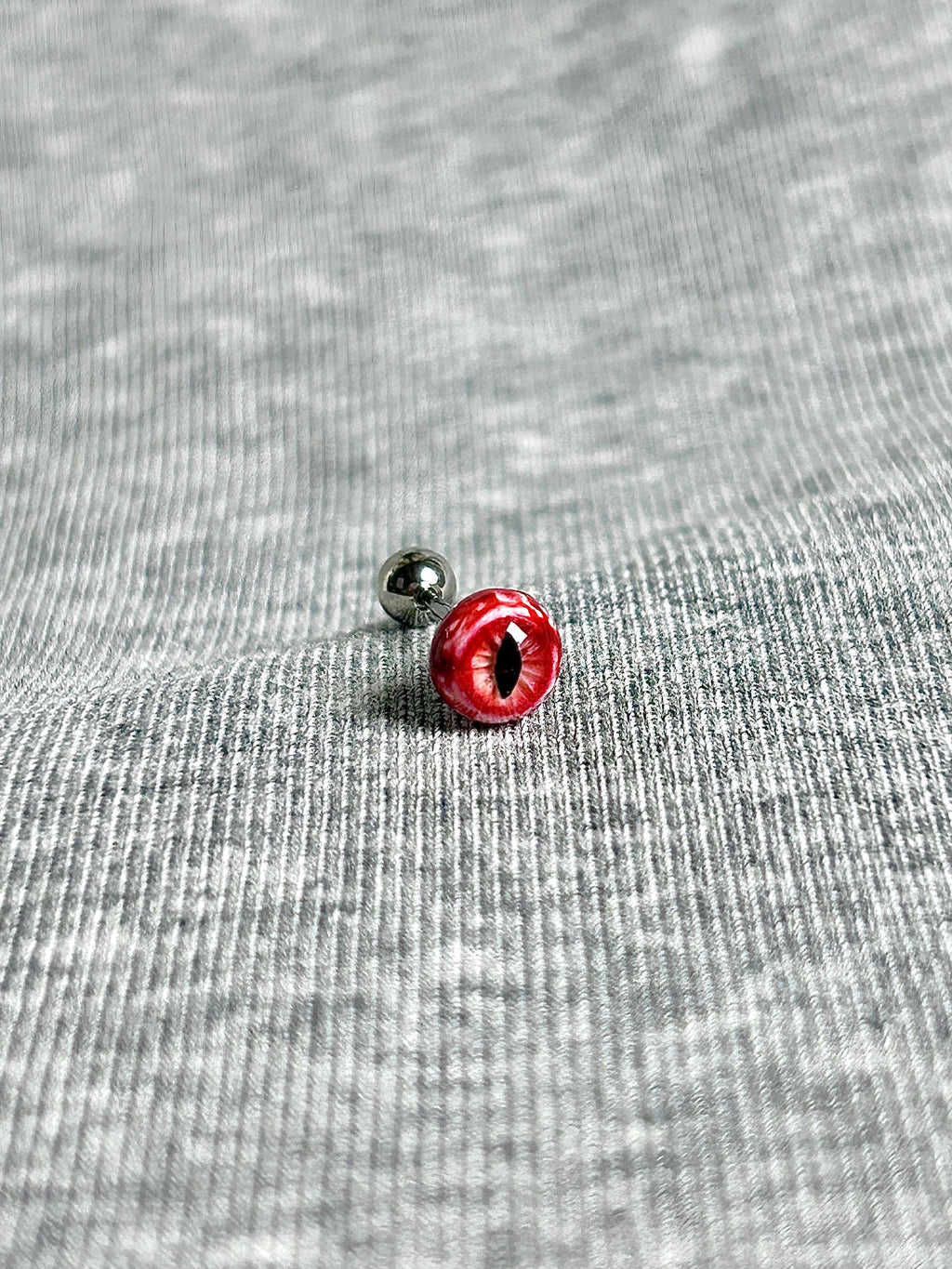 Cthulhu Eye - Bloody Mary Twin Gaze | Tongue/Ear/Lip Barbell
