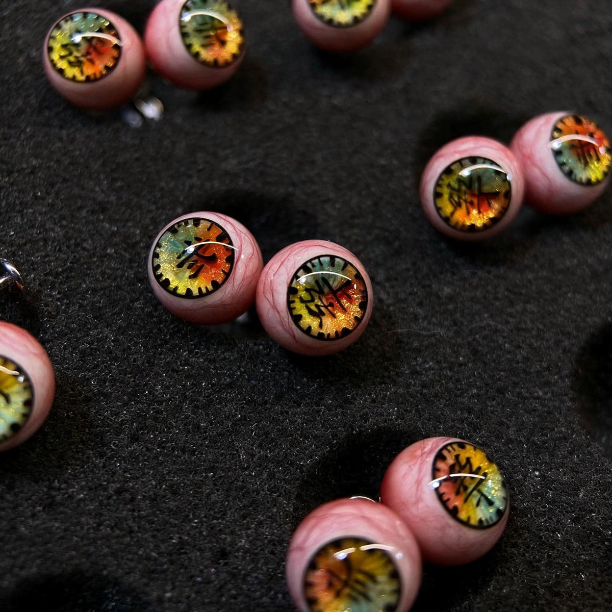 Cthulhu Eye - Upper Rank Two Doma | Ear/Tongue Titanium Studs