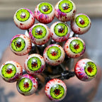 Cthulhu Eye - Upper Rank Six Daki & Gyutaro | Ear/Tongue Titanium Studs