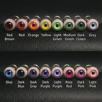 Cthulhu Eye - Solid Iris Custom Color | Ear/Tongue/Lip Titanium Studs