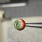 Cthulhu Eye - Dragon Slit Iris | Ear/Tongue/Lip Titanium Studs