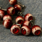 Cthulhu Eye - Dragon Slit Iris | Ear/Tongue/Lip Titanium Studs