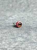 Cthulhu Eye - Lateral Slit Gaze | Ear/Tongue/Lip Titanium Studs