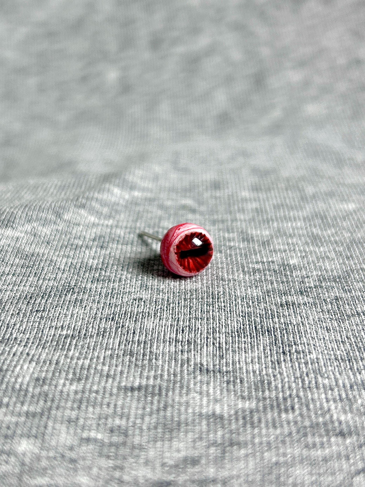 Cthulhu Eye - Lateral Slit Gaze | Ear/Tongue/Lip Titanium Studs