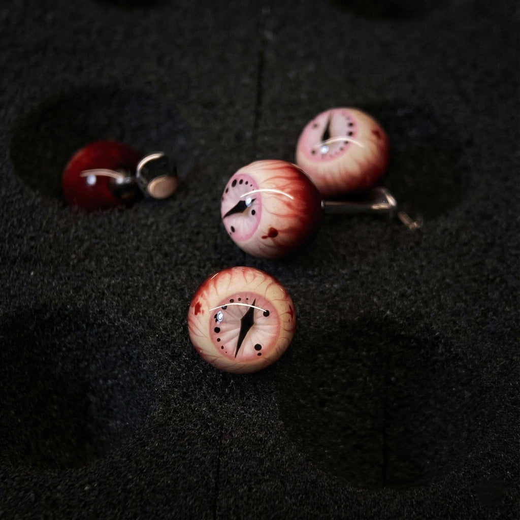 Cthulhu Eye - Fissure Iris | Ear/Tongue/Lip Titanium Studs