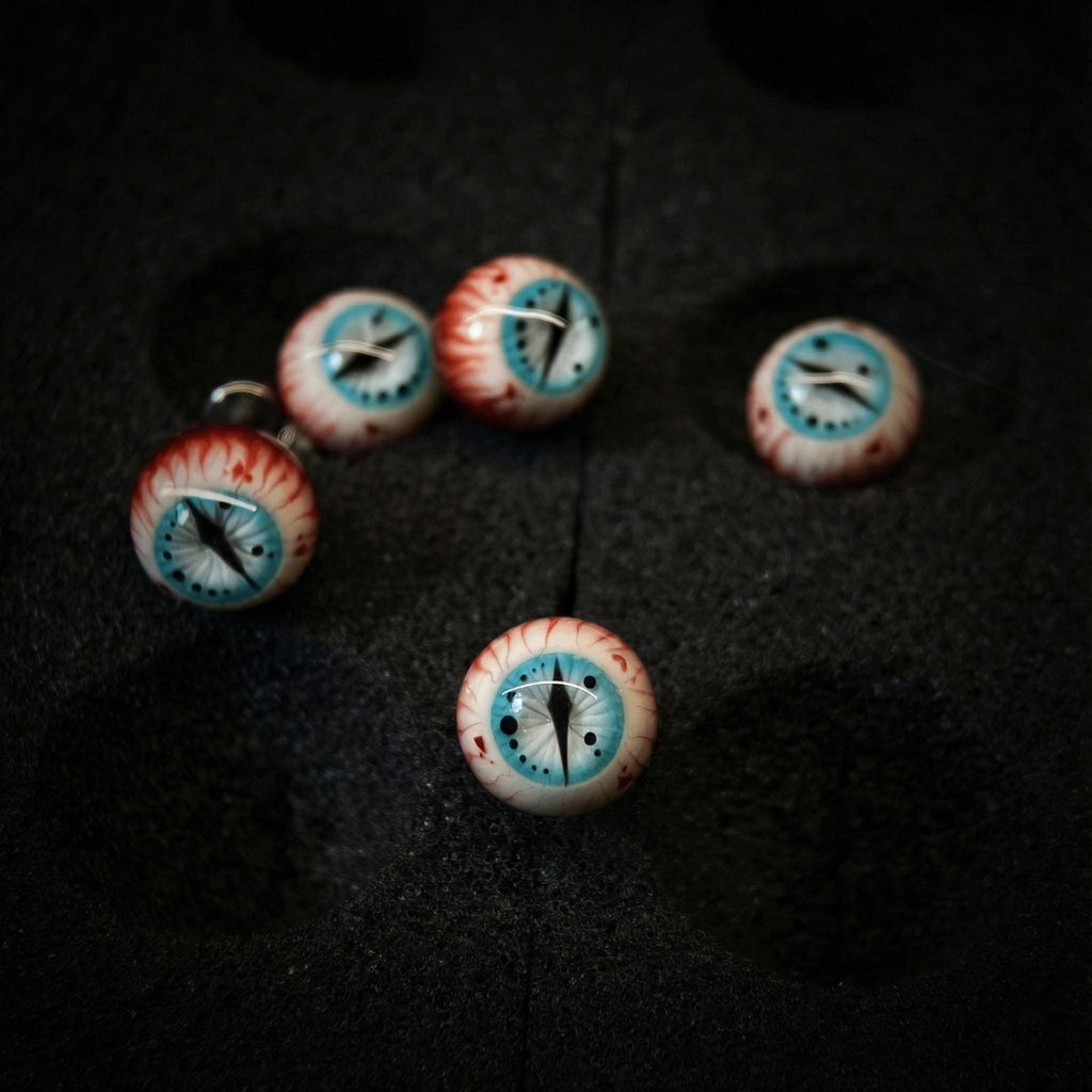 Cthulhu Eye - Fissure Iris | Ear/Tongue/Lip Titanium Studs