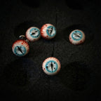 Cthulhu Eye - Fissure Iris | Ear/Tongue/Lip Titanium Studs