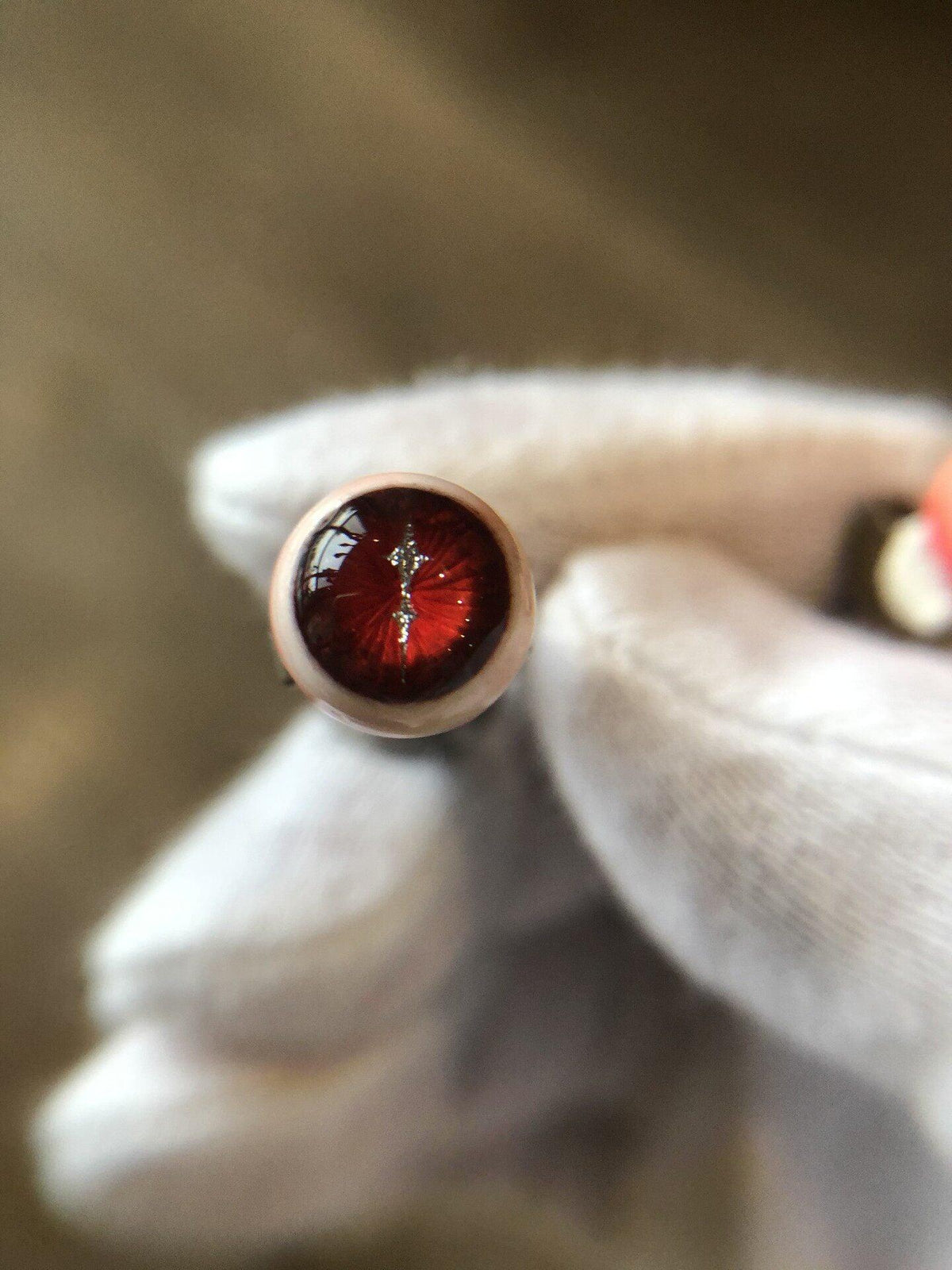 Cthulhu Eye - Crimson Eclipse | Ear/Tongue/Lip Titanium Studs