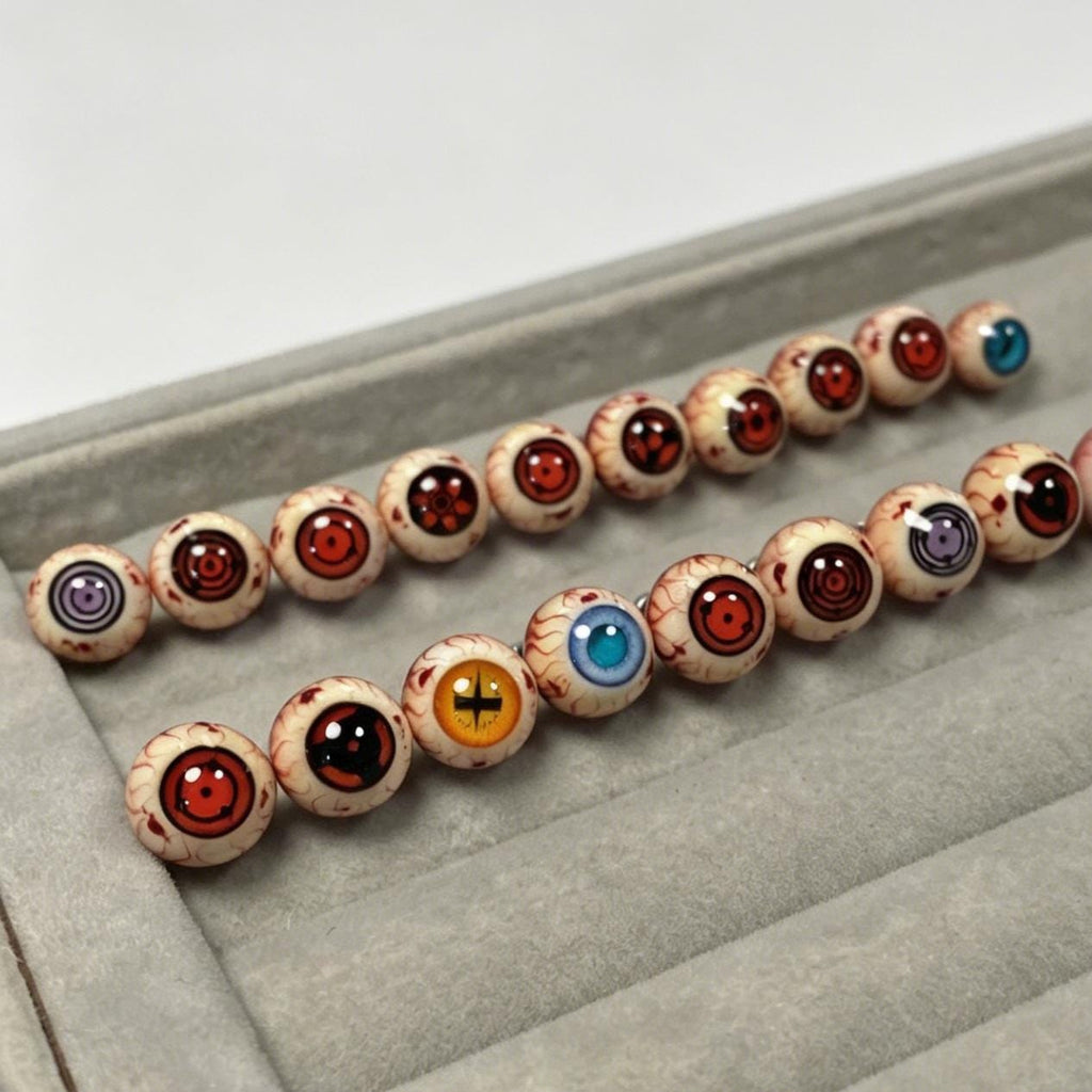 Cthulhu Eye - Sharingan Awakened Bloodline | Ear/Tongue Titanium Studs