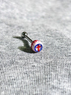 Cthulhu Eye - Cross Gaze | Ear/Tongue/Lip Titanium Studs