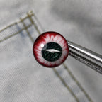 Cthulhu Eye - Emerald Dragon | Ear/Tongue/Lip Titanium Studs