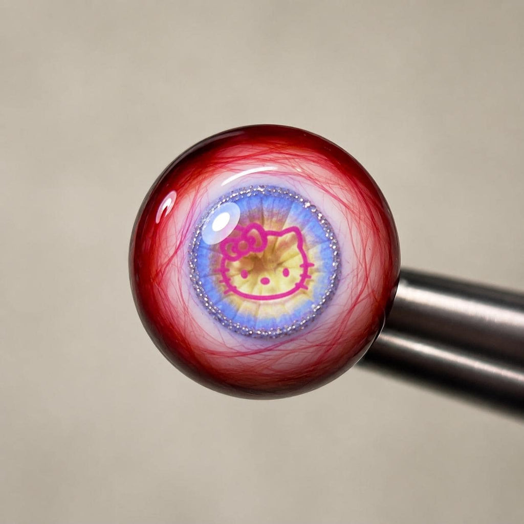 Cthulhu Eye - Kitty Gaze | Tongue Titanium Barbell