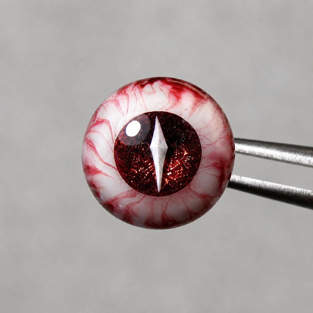 Cthulhu Eye - Blood Moon Dragon | Ear/Tongue/Lip Titanium Studs