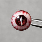 Cthulhu Eye - Blood Moon Dragon | Ear/Tongue/Lip Titanium Studs