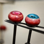 Cthulhu Eye - Kitty Heart Gaze | Ear/Tongue/Lip Titanium Studs