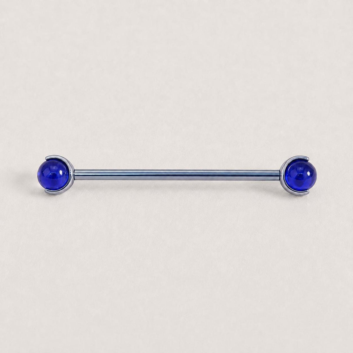Crystal Sphere industrial barbell detail 9