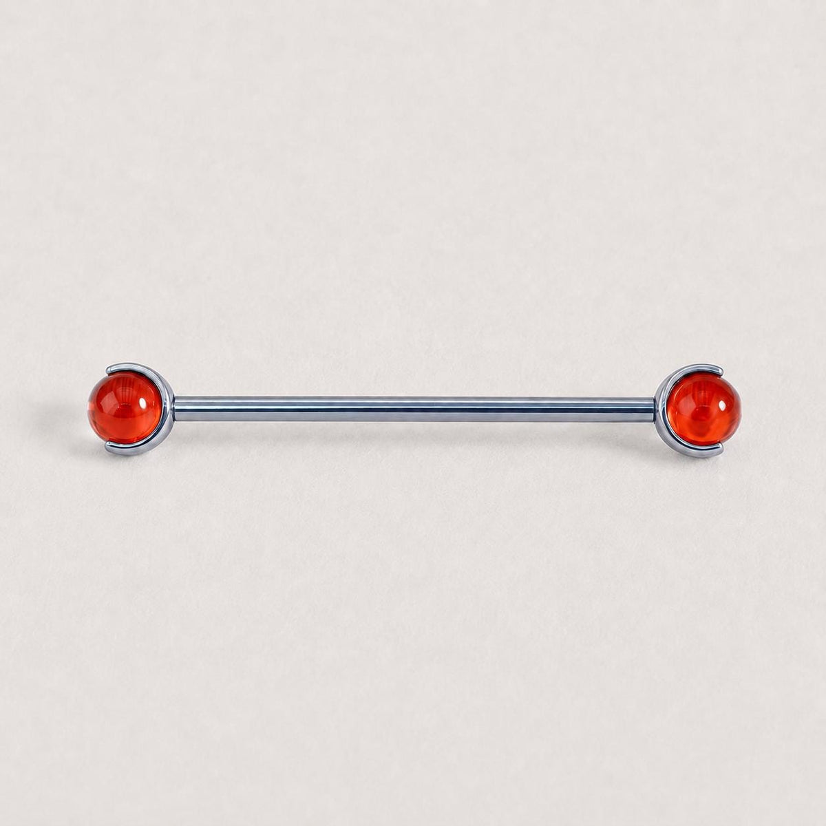 Crystal Sphere industrial barbell detail 10