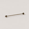 ETSY 4550812342 | IMAGE 11 | Prong-Set CZ Titanium Industrial Barbell