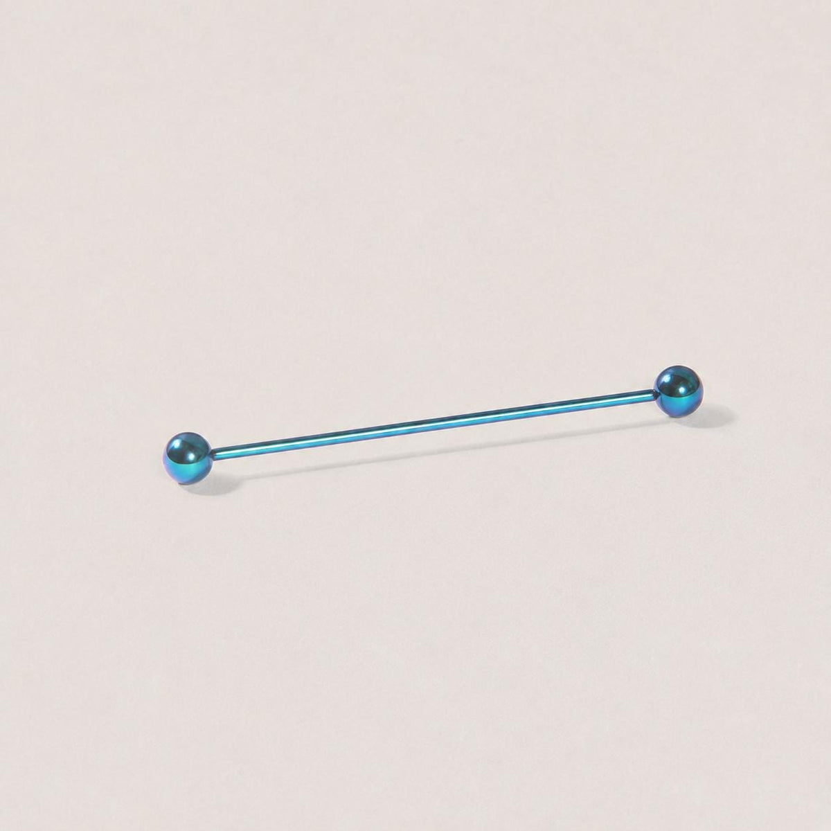 ETSY 4550812342 | IMAGE 16 | Prong-Set CZ Titanium Industrial Barbell