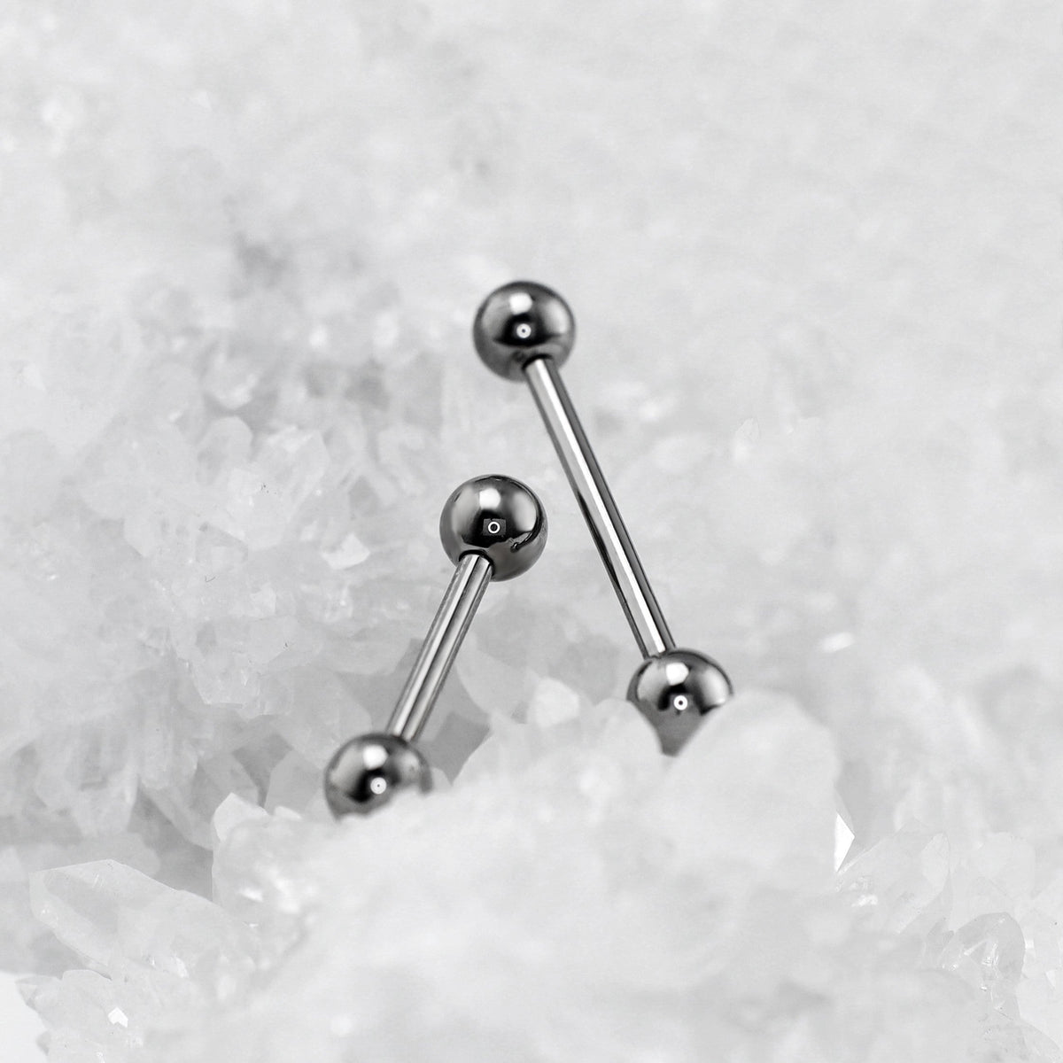 14G | 16G Classic Internally Threaded Titanium Barbell - product image 3