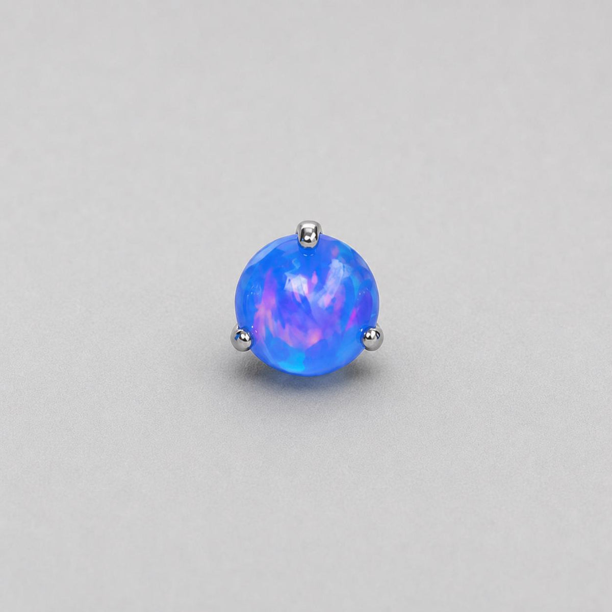 Aurora Orb Opal OP506 Royal Blue F136 Titanium piercing top