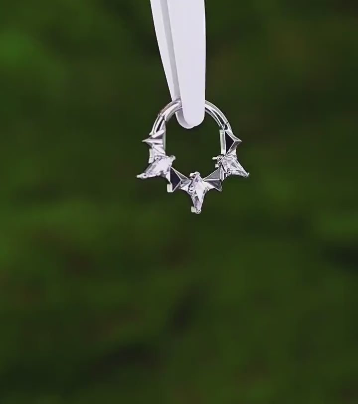 Titanium Star Septum Clicker video