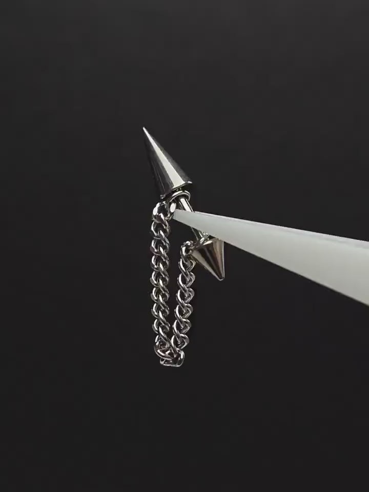 ETSY 4569315919 | VIDEO 2 | Double Spike & Chain Barbell
