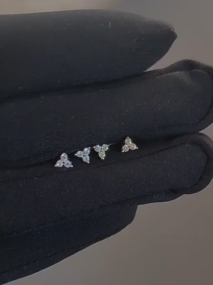 ETSY 4563584260 | VIDEO 1 | Three-Leaf Clover CZ