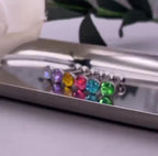 ETSY 4565848478 | VIDEO 1 | Mermaid Scale Titanium Barbell