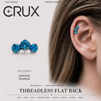 ETSY 4563500687 | IMAGE 1 | Triple Gem Cluster