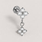 ETSY 4563551734 | IMAGE 8 | Four-Petal Flower Dangle