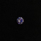 ETSY 4553756849 | IMAGE 5 | Royal Purple Moissanite Flat Back Stud
