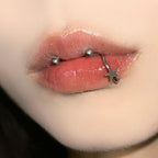 ETSY 4539854484 | IMAGE 2 | Titanium Celestial Motif Septum Clicker