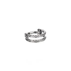 ETSY 4540677753 | IMAGE 5 | Titanium Double Row CZ Septum Clicker