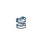 ETSY 4540677753 | IMAGE 6 | Titanium Double Row CZ Septum Clicker